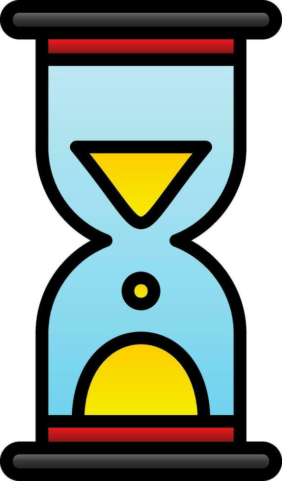 Hourglass Vector Icon Design