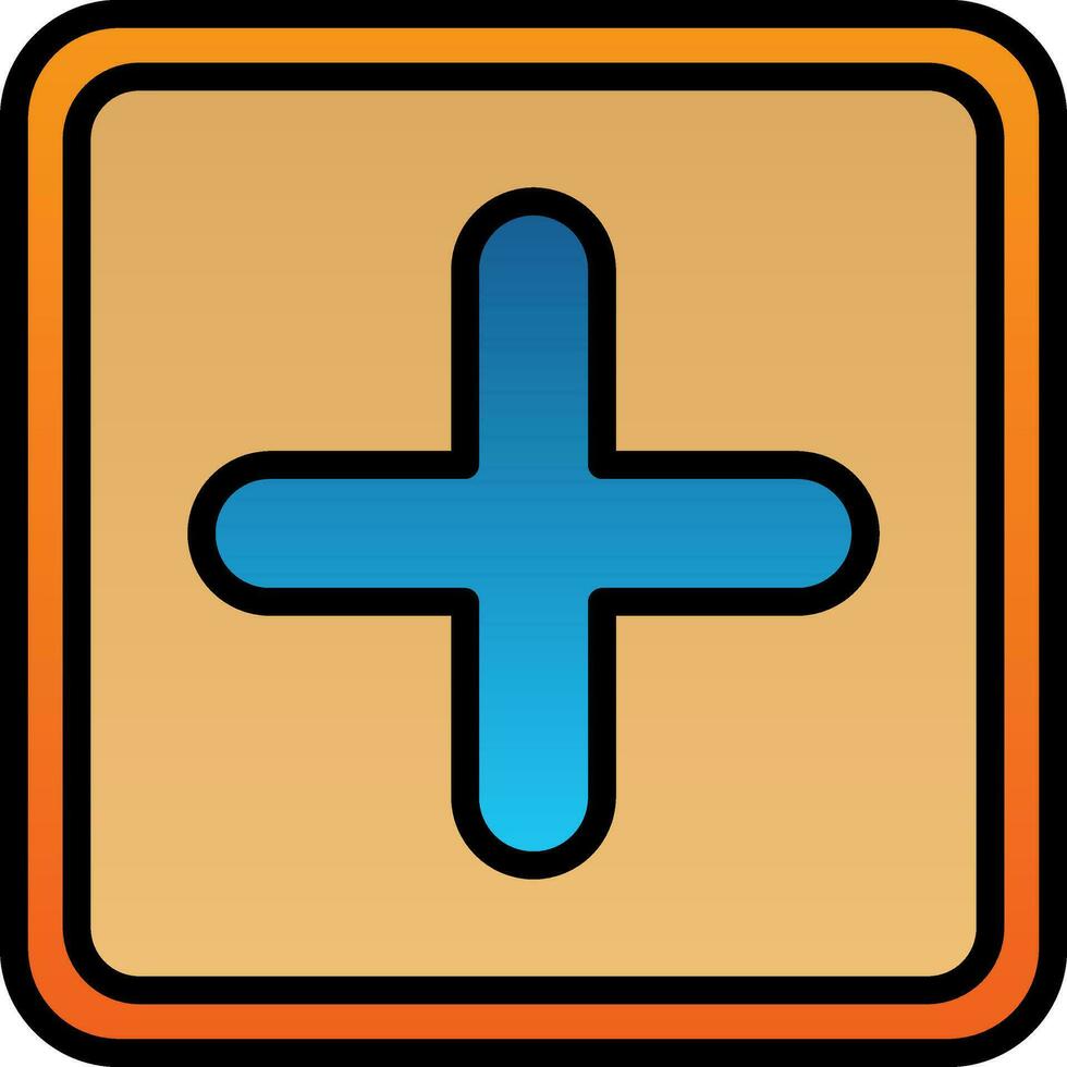 Plus Vector Icon Design