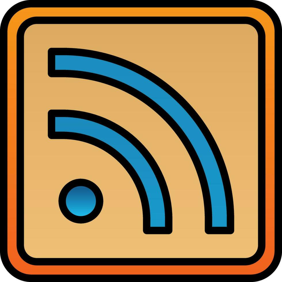 RSS Vector Icon Design