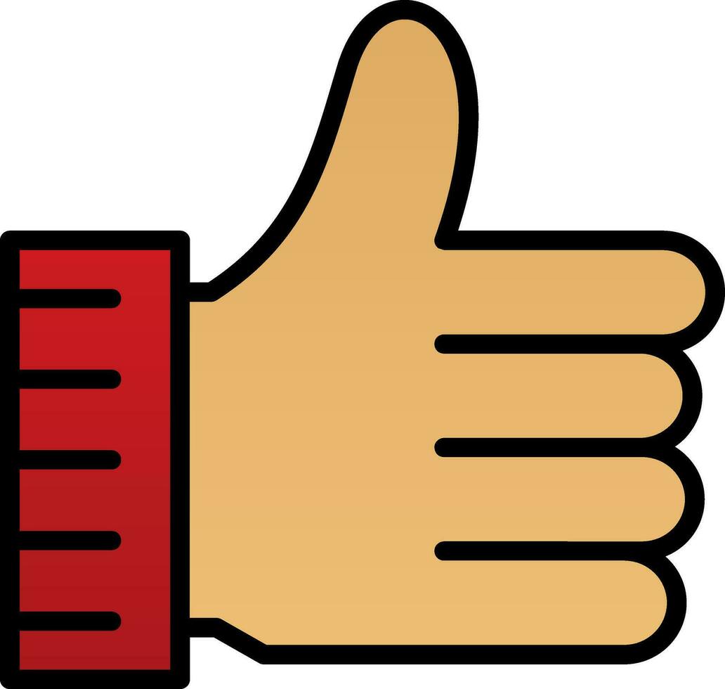 Thumb up Vector Icon Design