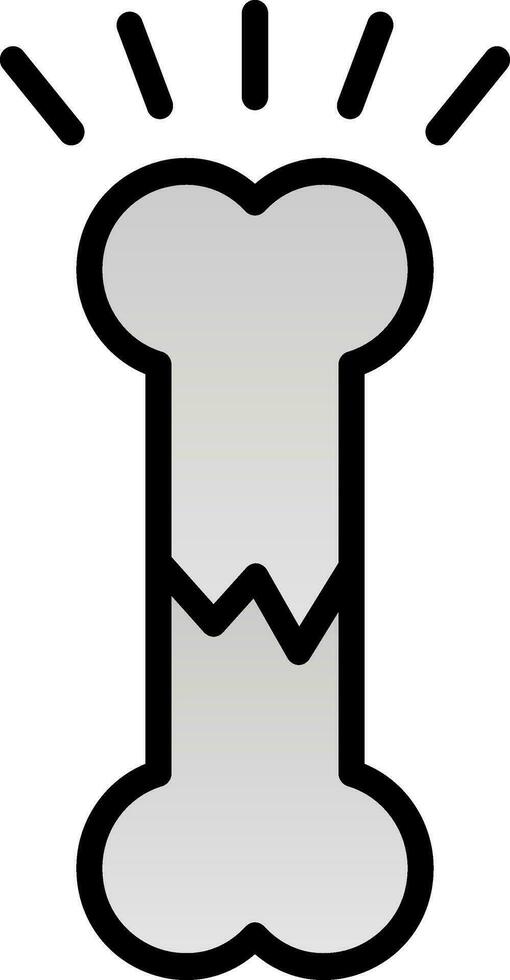 Bone Vector Icon Design