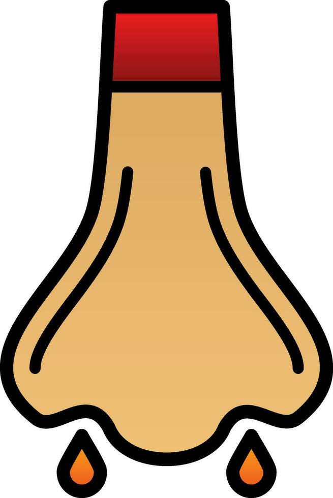 Nose Vector Icon Design
