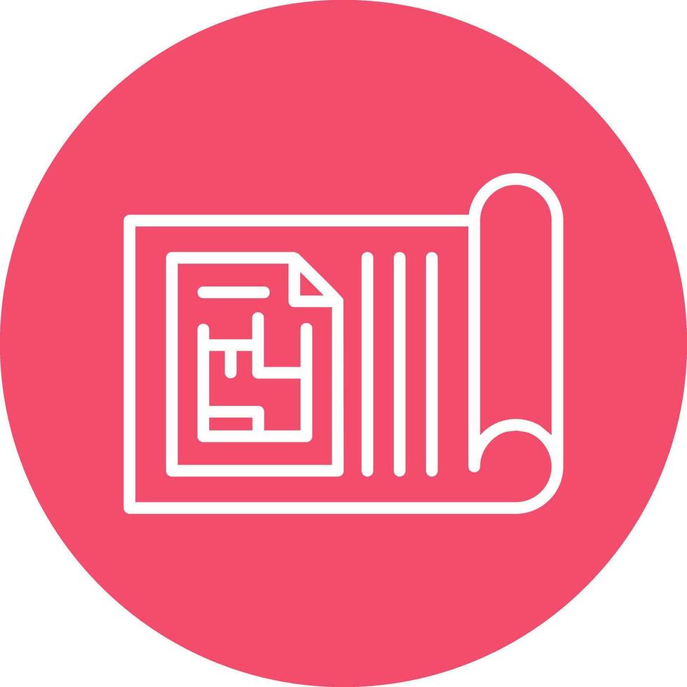 Blueprint Vector Icon Design
