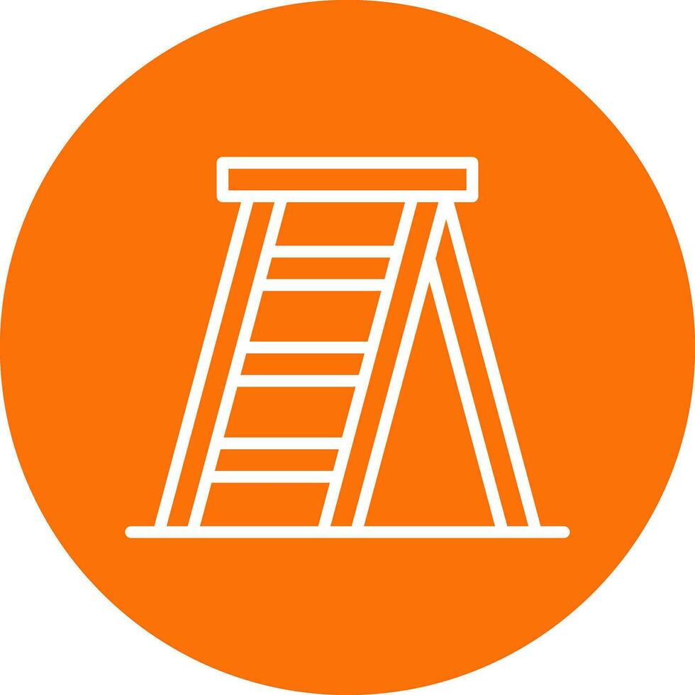 diseño de icono de vector de escalera