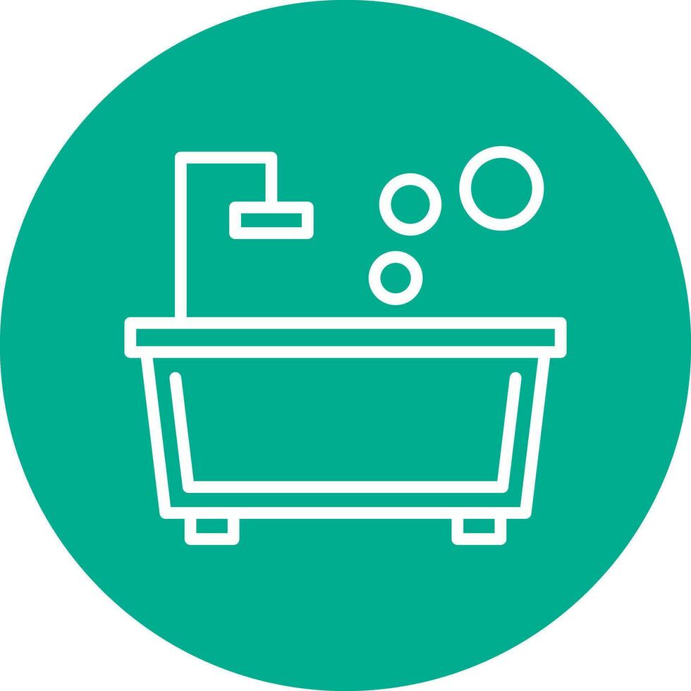 Bath Vector Icon Design