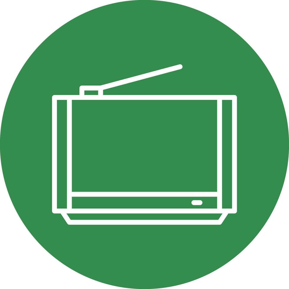 Television Vector Icon Design