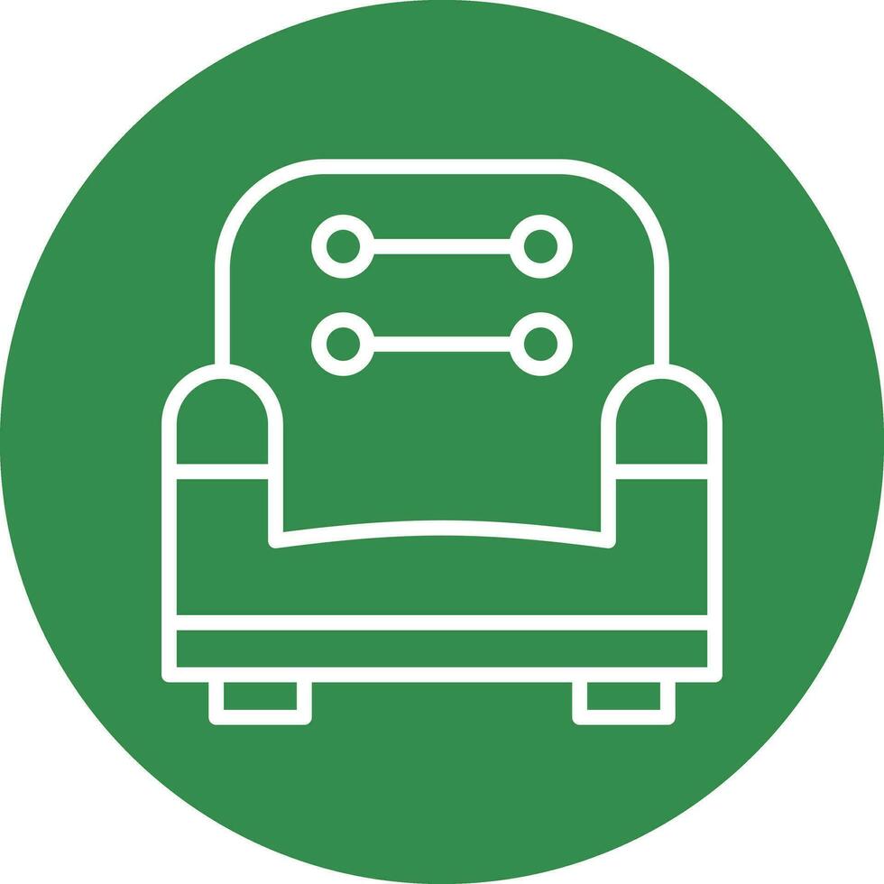 Couch Vector Icon Design