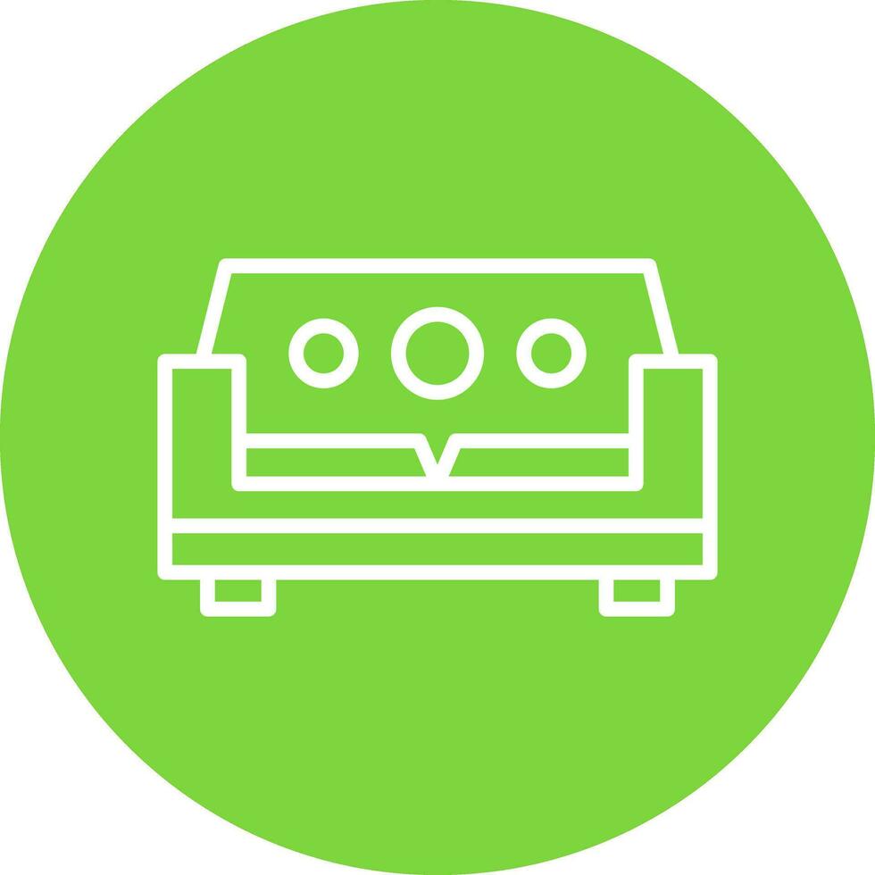 Sofa Vector Icon Design