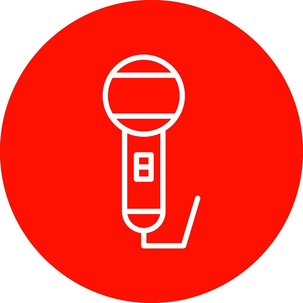 Mic Vector Icon Design