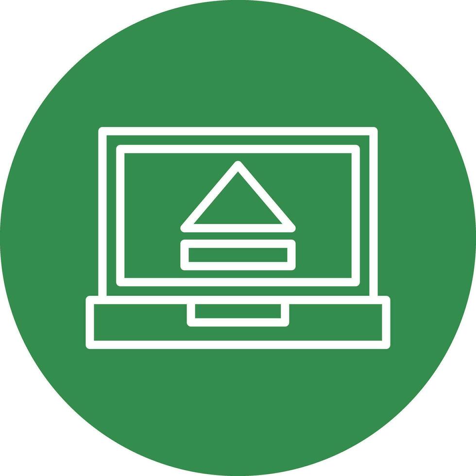 Eject Vector Icon Design