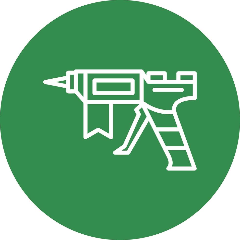 Glue gun Vector Icon Design