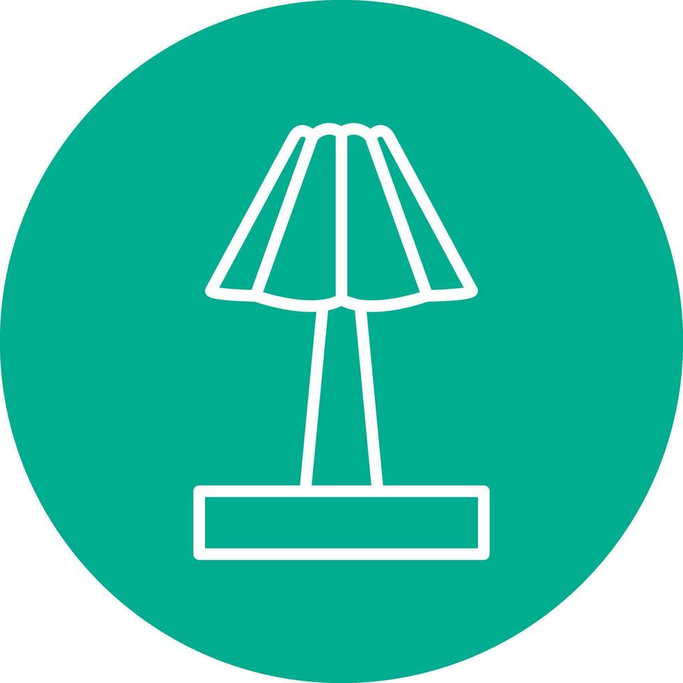 Lamp Vector Icon Design