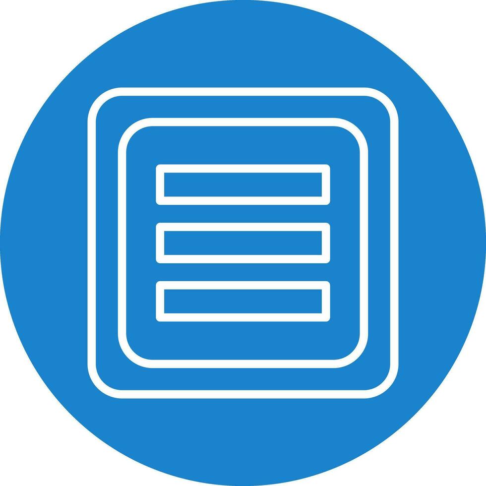 Menu Vector Icon Design