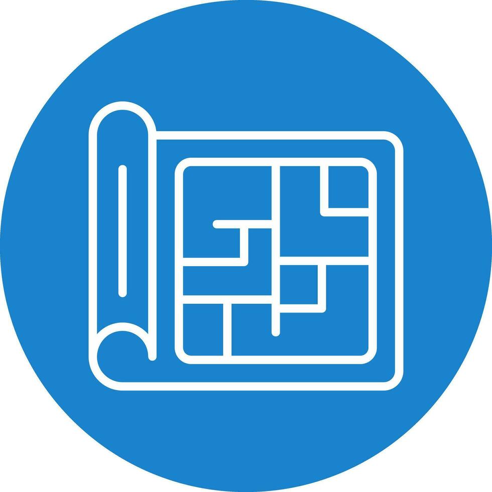 Blueprint Vector Icon Design