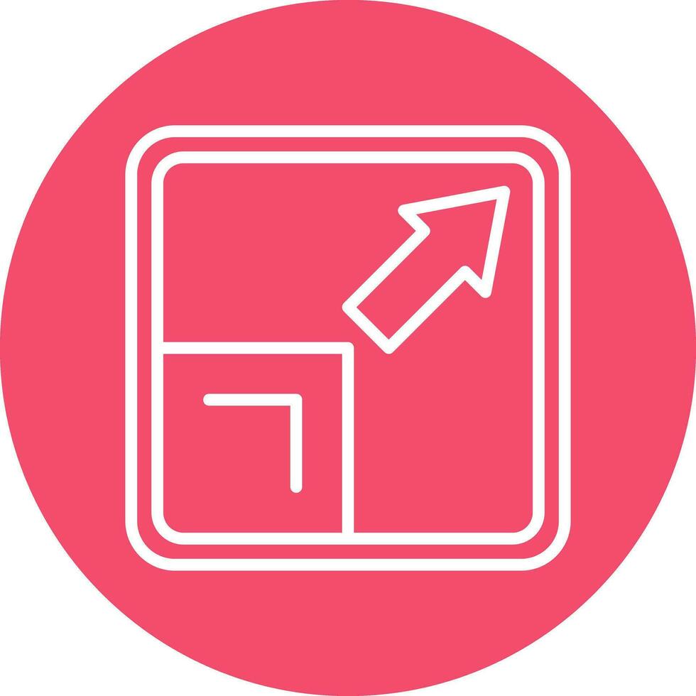 Increase Size Vector Icon Design