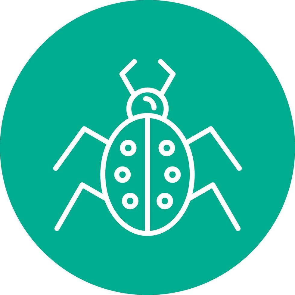 Bug Vector Icon Design