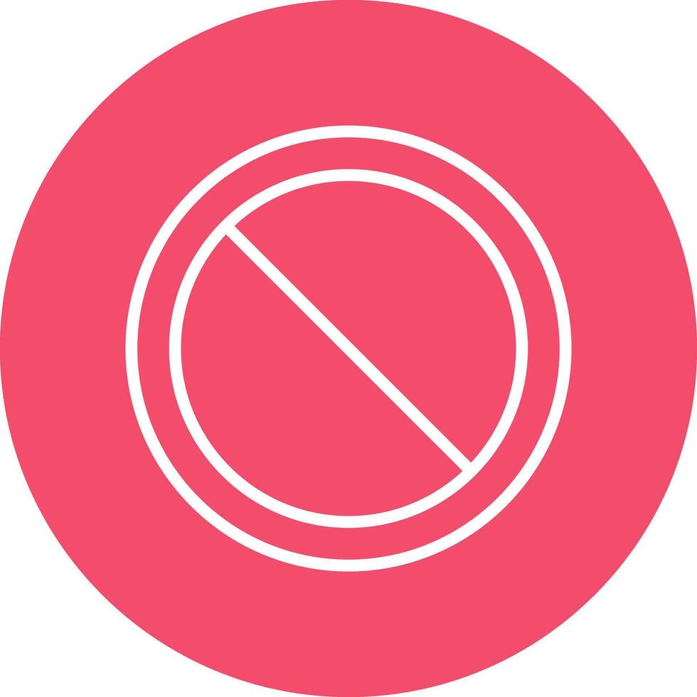 Ban Circle Vector Icon Design