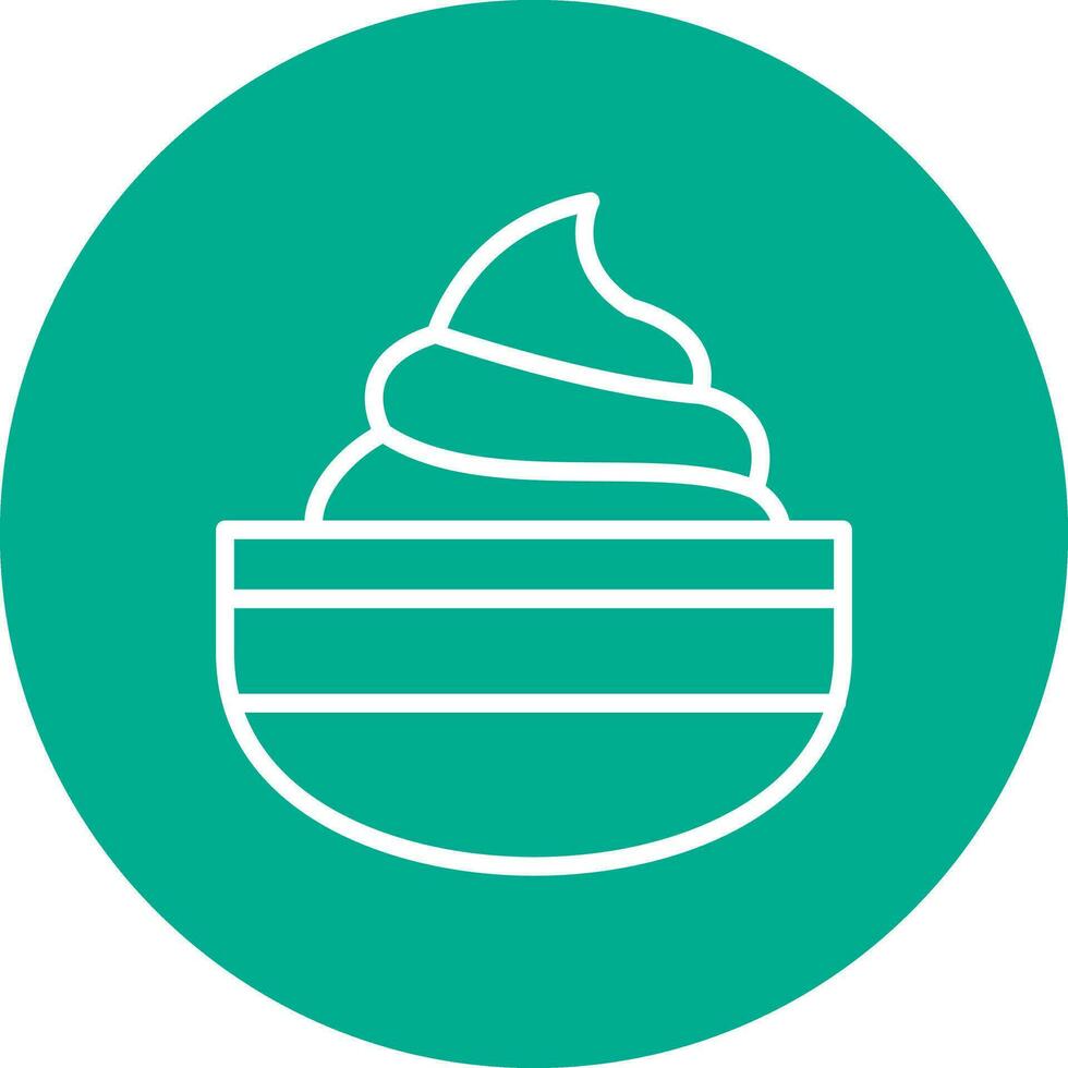 Cream Vector Icon Design