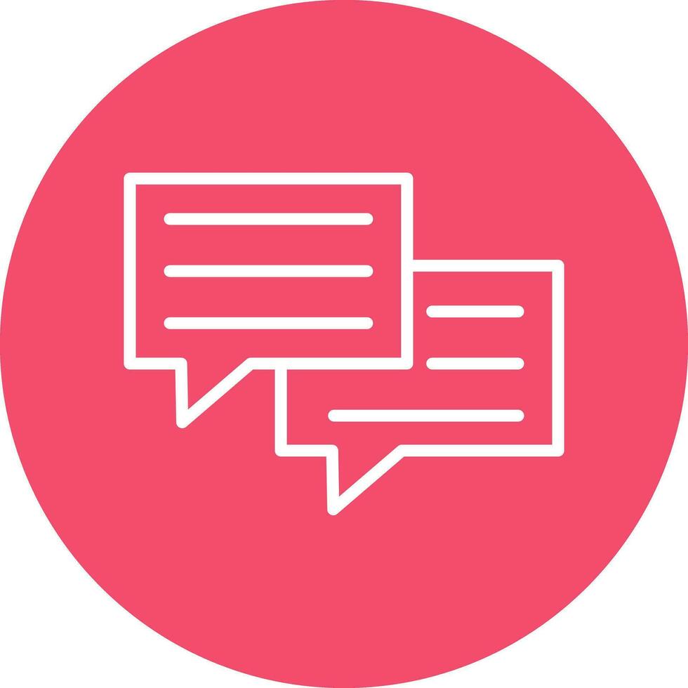 Speech bubble Vector Icon Design
