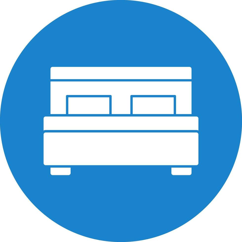 Bed Vector Icon Design