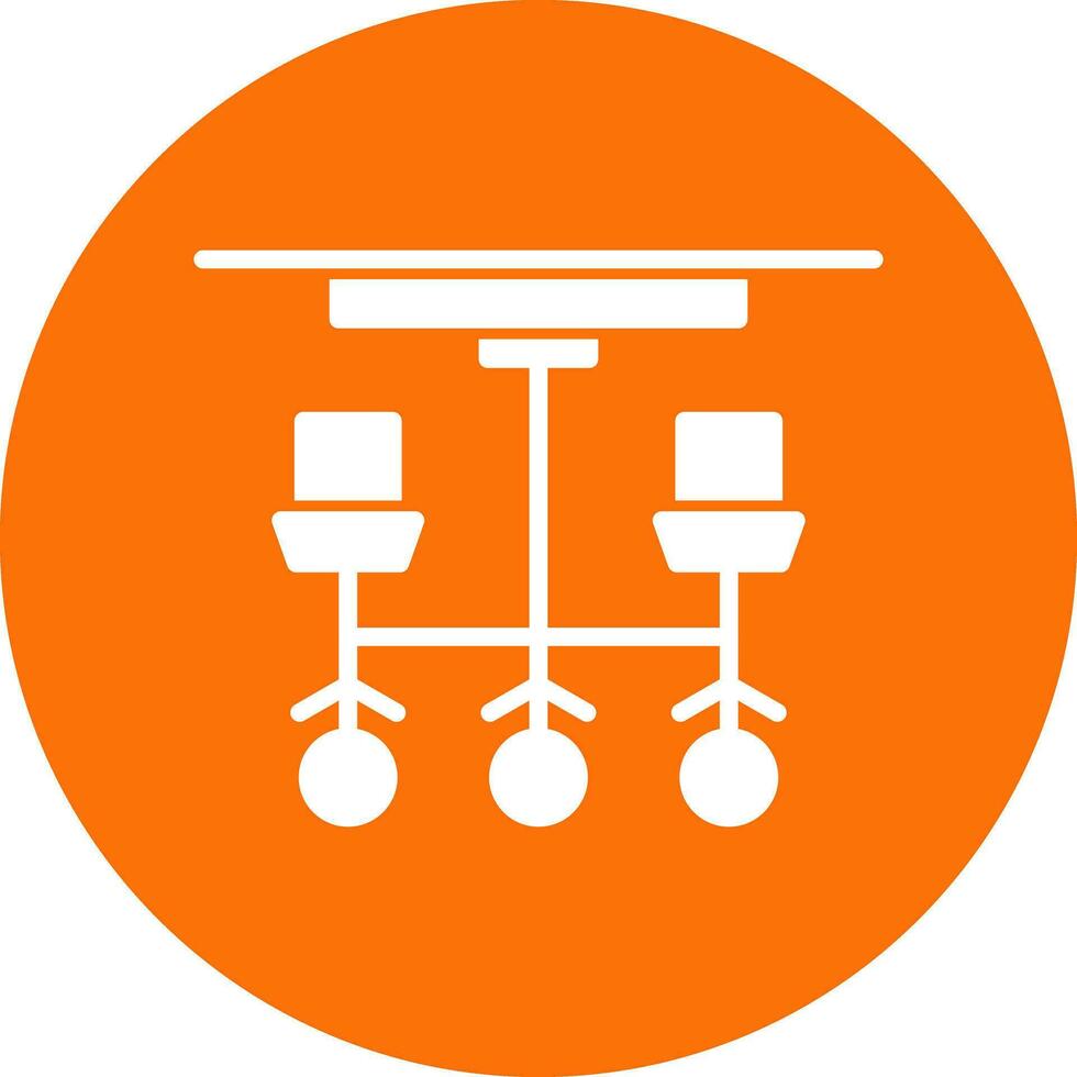 Chandelier Vector Icon Design
