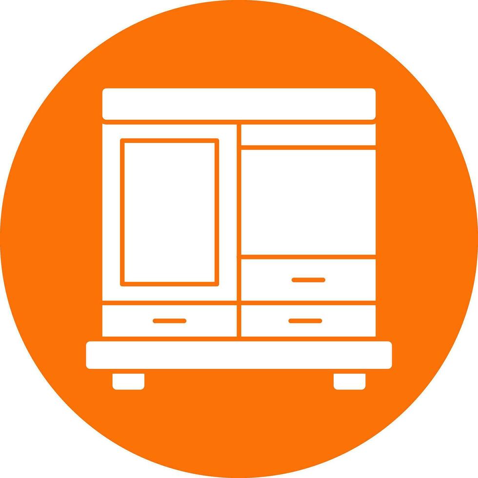 Wardrobe Vector Icon Design