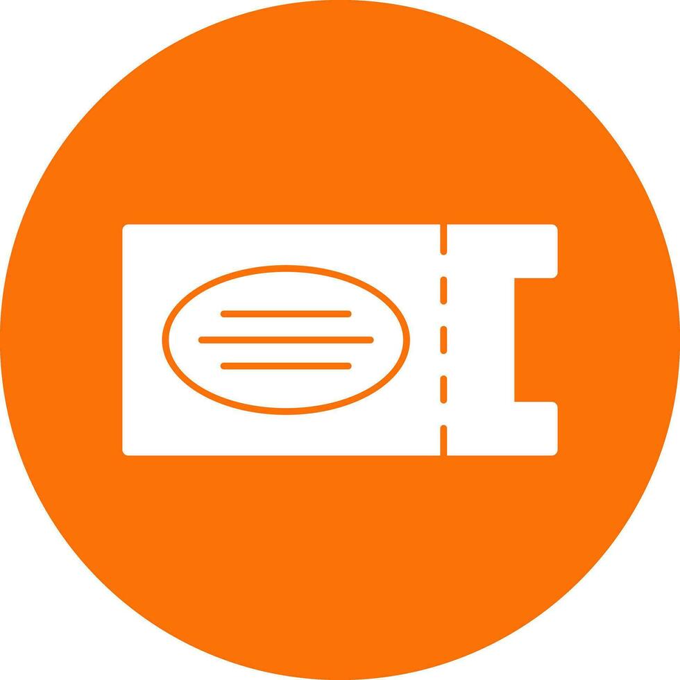 Ticket Vector Icon Design