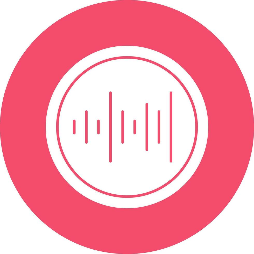 Sound waves Vector Icon Design