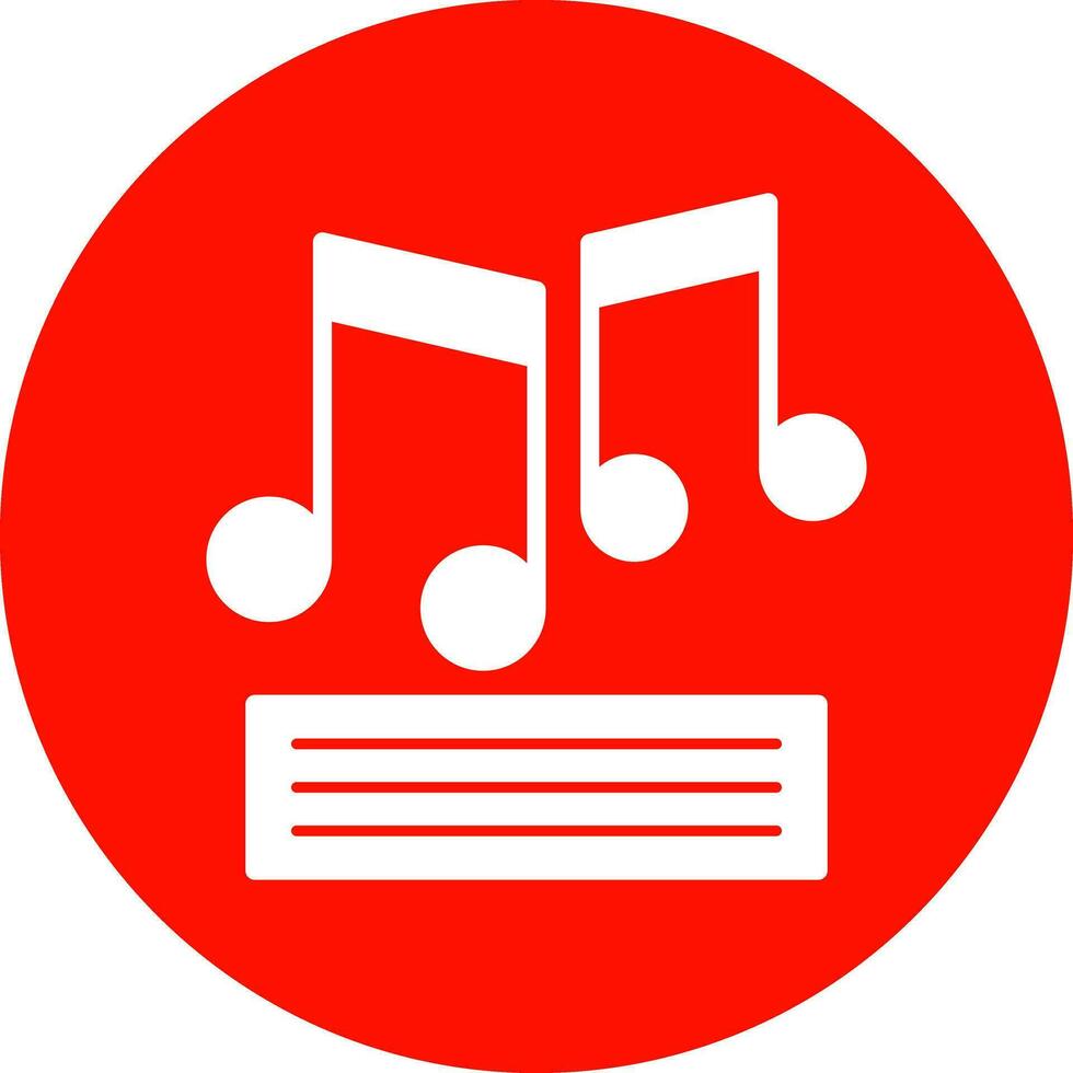 Music note Vector Icon Design