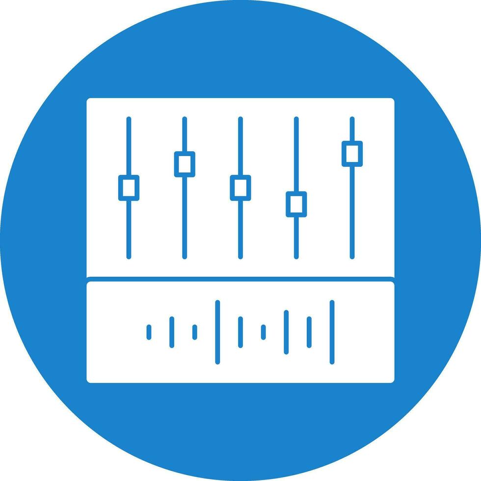 Equalizer Vector Icon Design