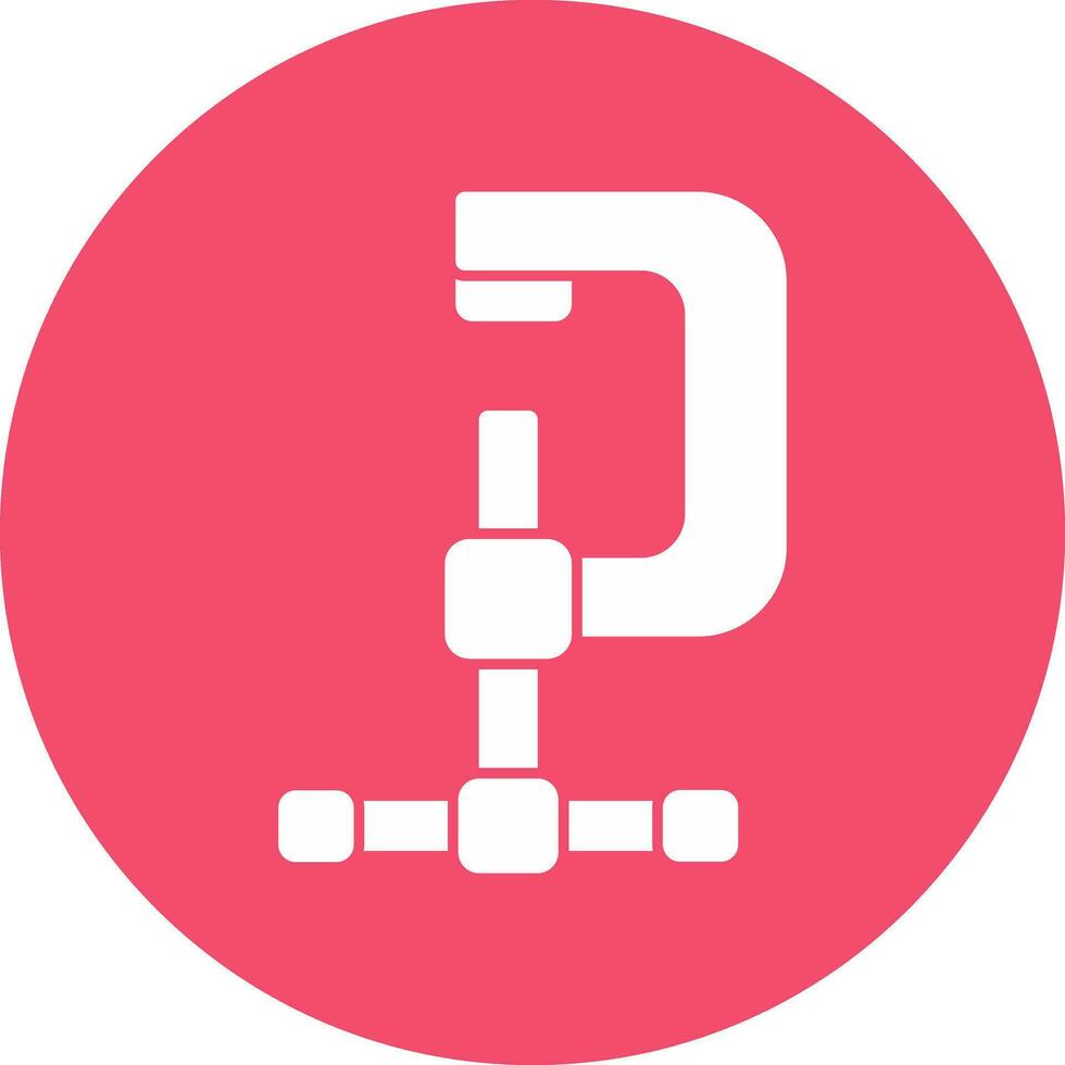 Clamp Vector Icon Design