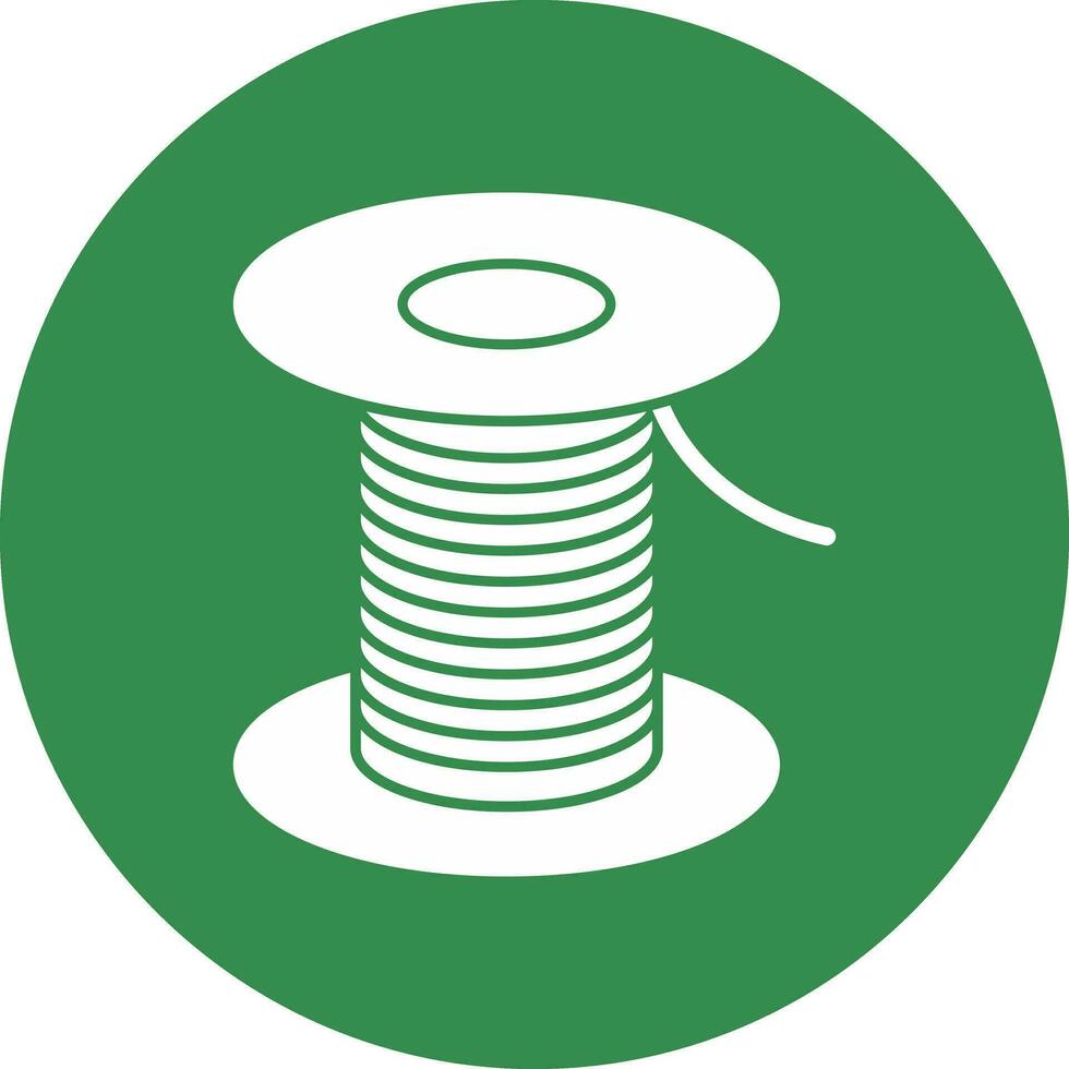Wire roll Vector Icon Design