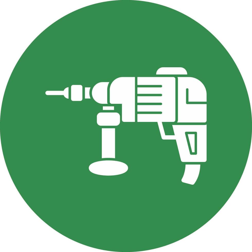 Drilling machine Vector Icon Design