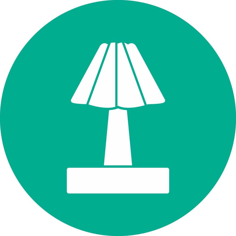 Lamp Vector Icon Design