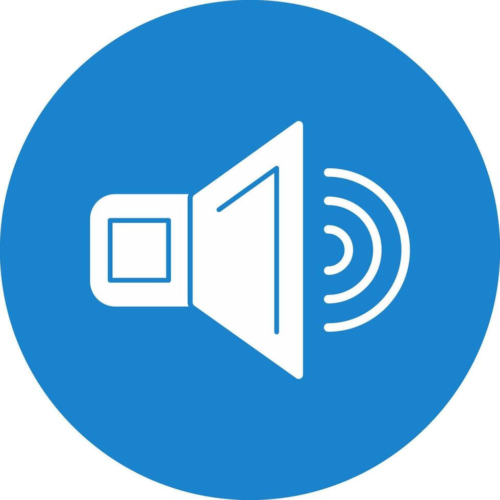 Speaker Vector Icon Design