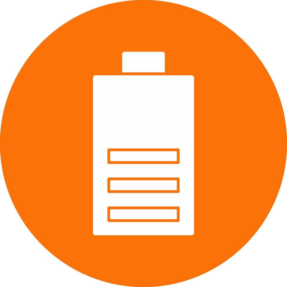 Battery Vector Icon Design