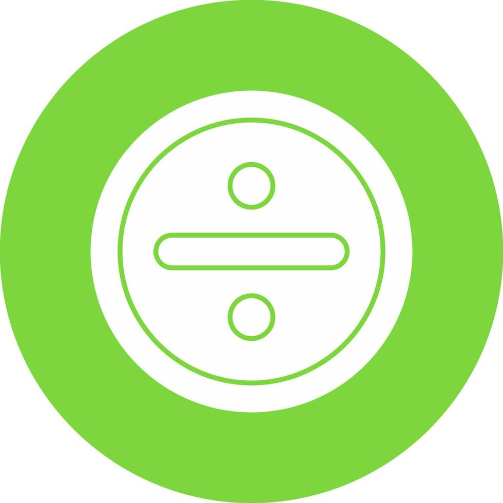 Division Vector Icon Design