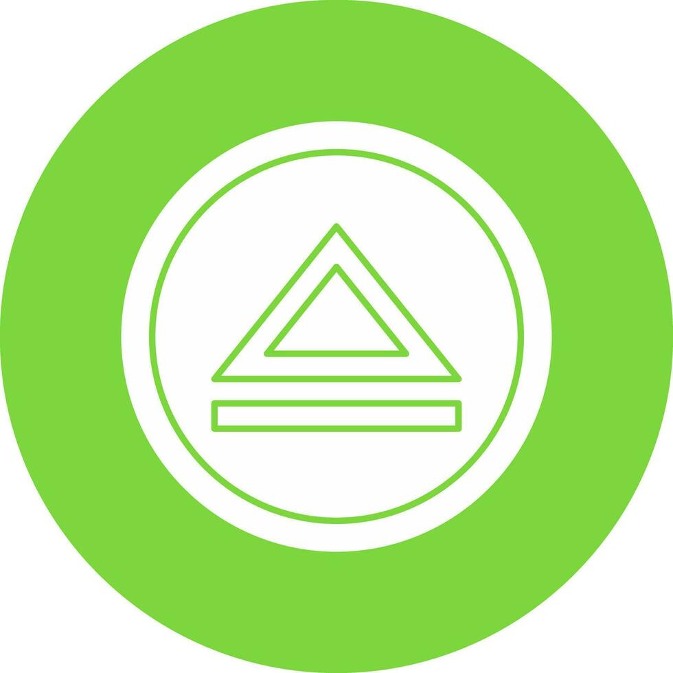 Eject Vector Icon Design