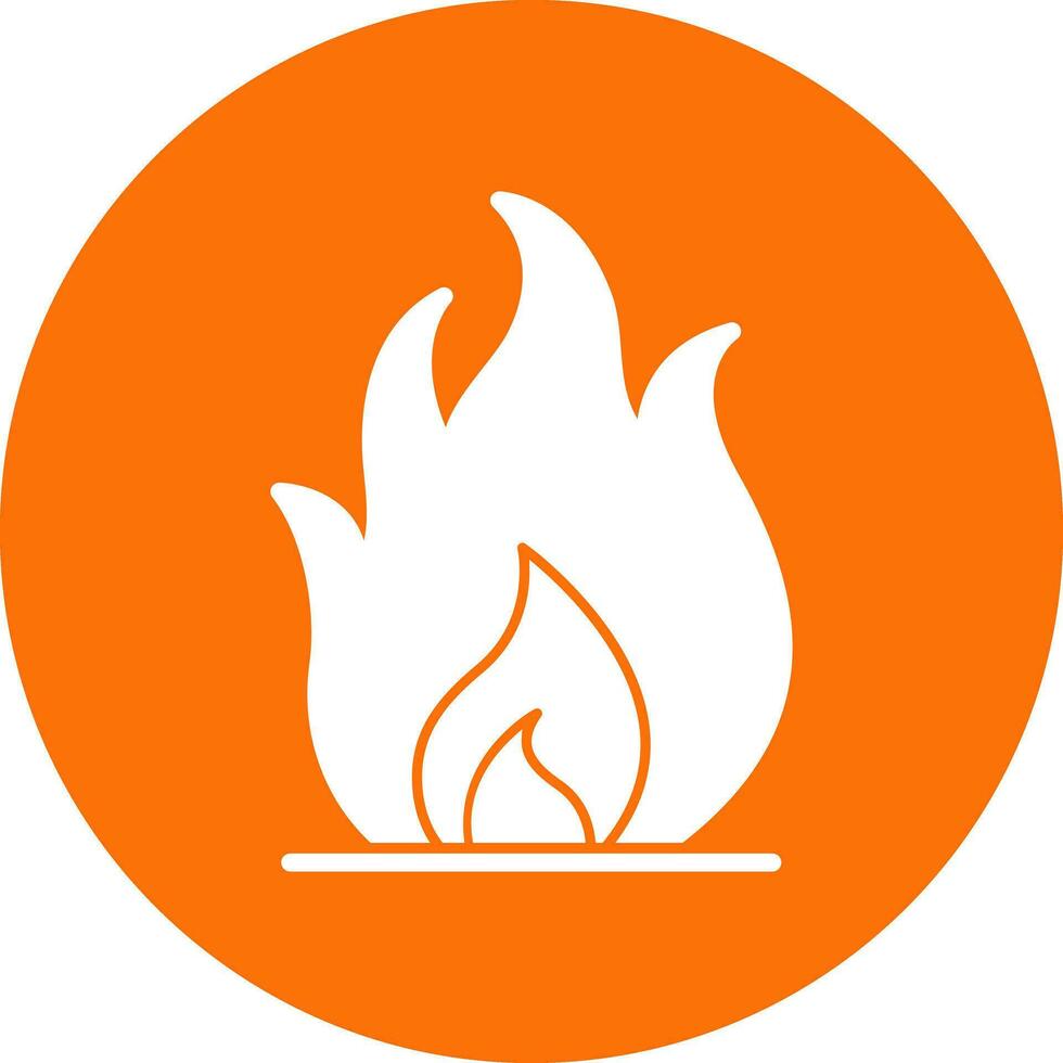 Fire Vector Icon Design