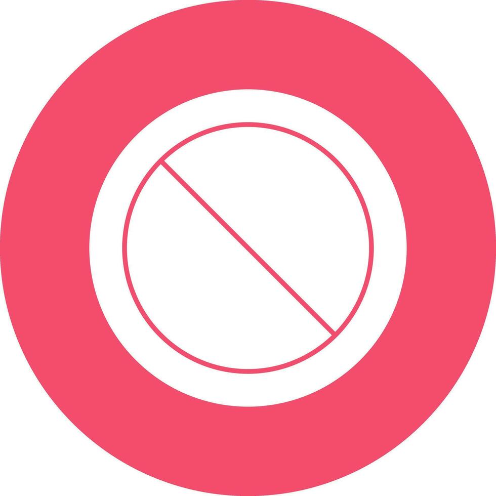 Ban Circle Vector Icon Design
