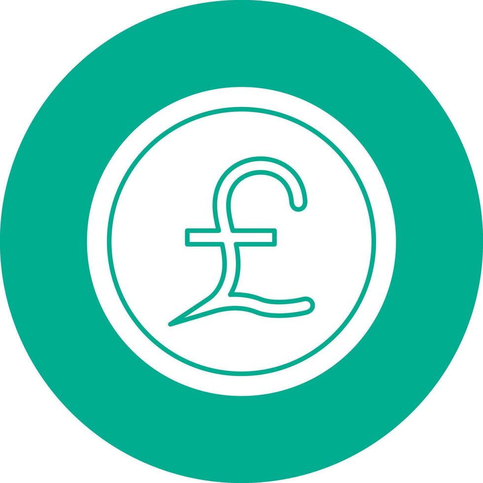 Pound Vector Icon Design