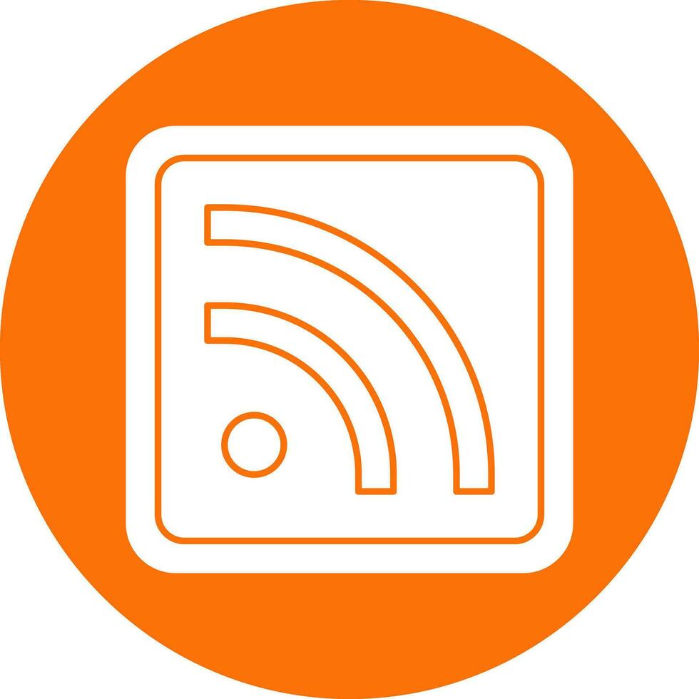 RSS Vector Icon Design