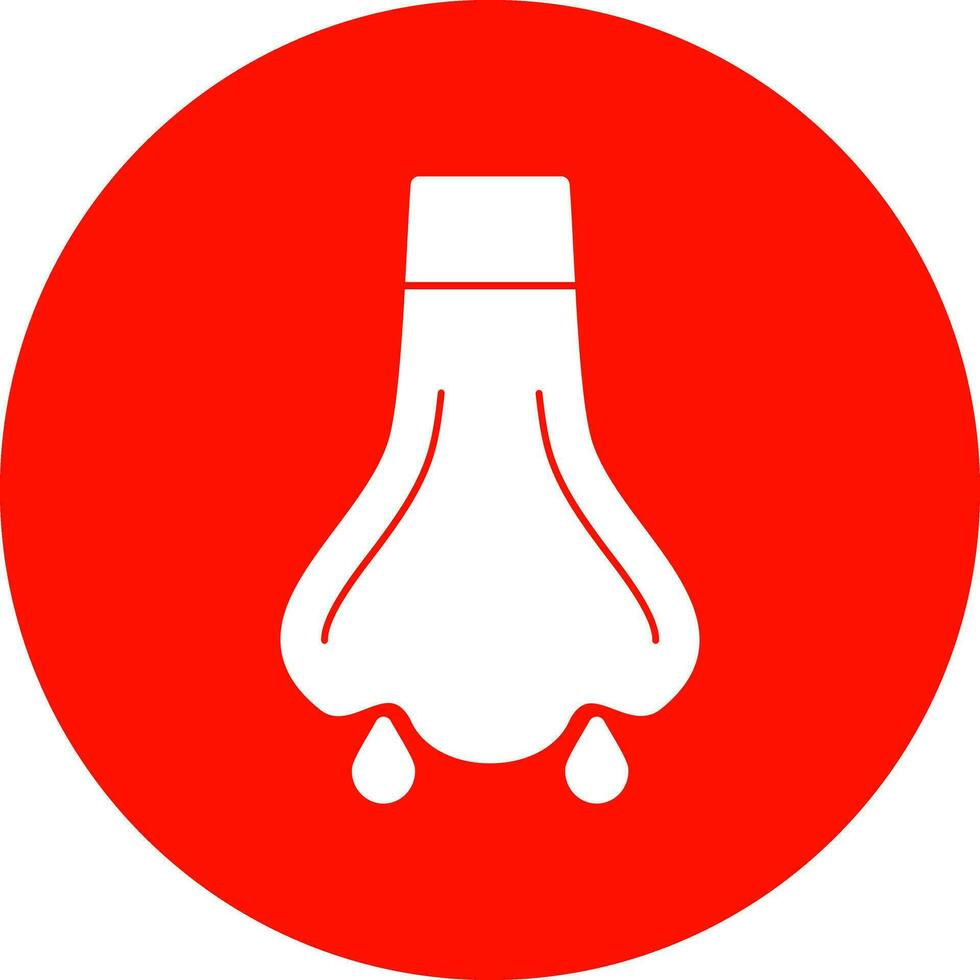 Nose Vector Icon Design