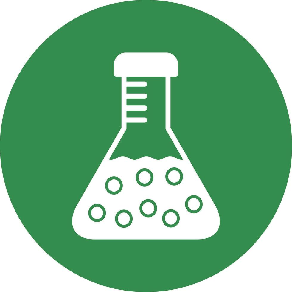 Flask Vector Icon Design