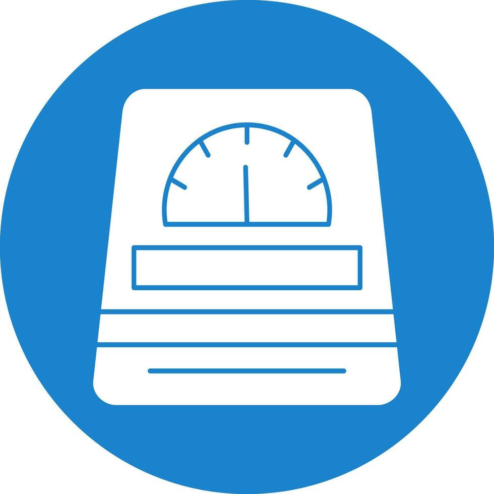 Weight scale Vector Icon Design