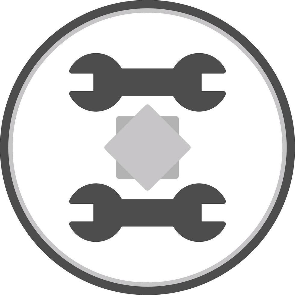 spanner Vector Icon Design