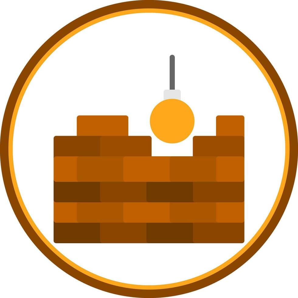 Bulldozer Vector Icon Design