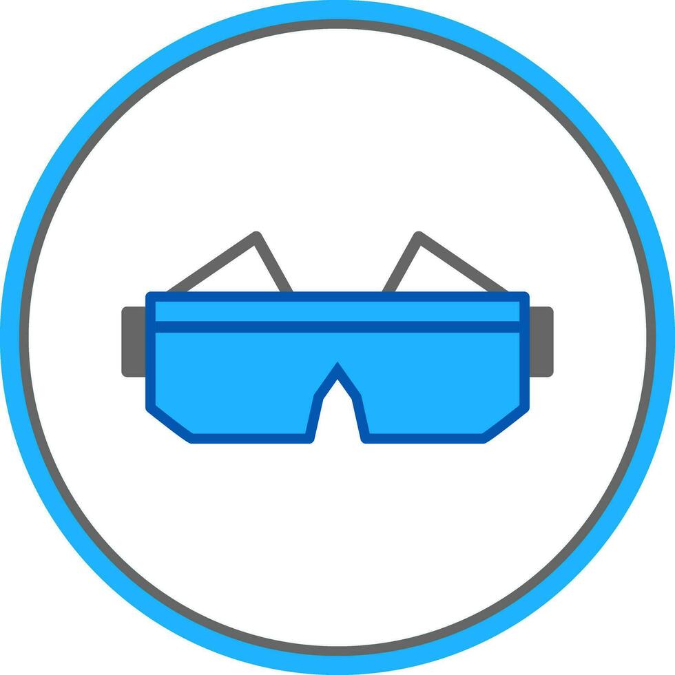 Safety Goggles Vector Icon Design