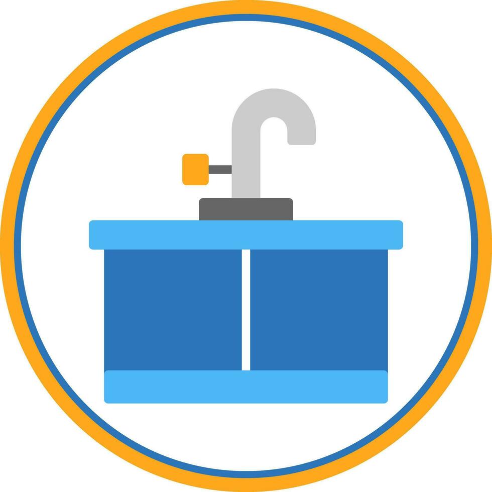 Kitchen Sink Vector Icon Design