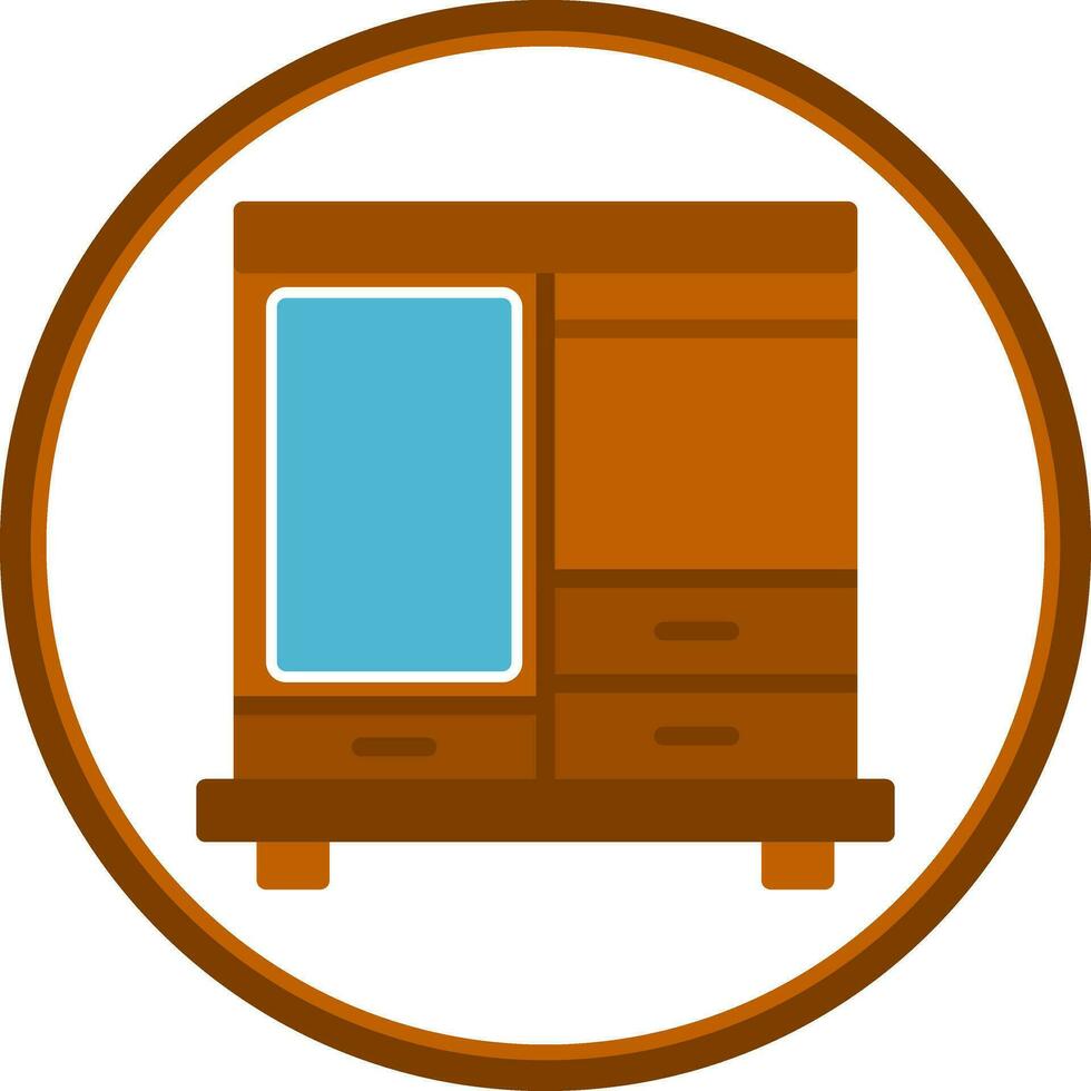 Wardrobe Vector Icon Design